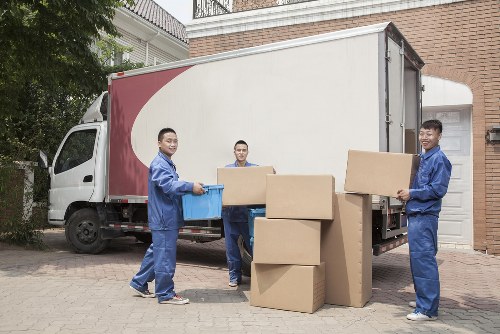 Removal team planning a house move in Notting Hill streets