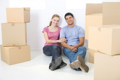 Local home removals planning for a Notting Hill townhouse