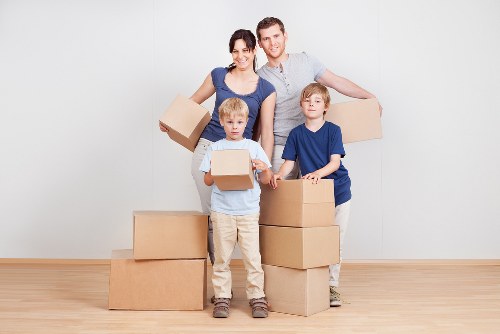 Professional packing materials ready for a Notting Hill relocation
