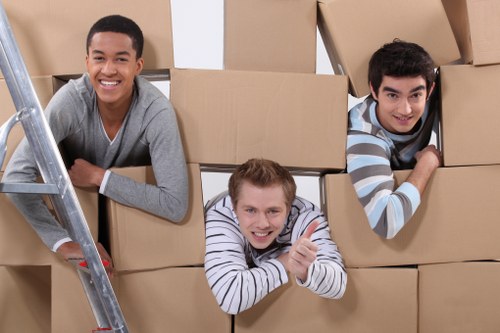 Professional packing and loading for same day removals in Notting Hill