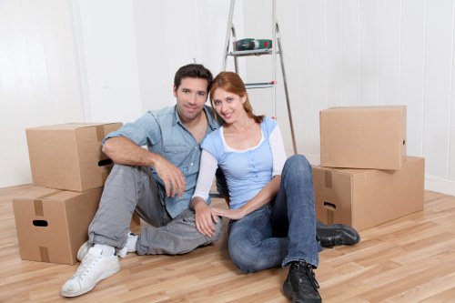 Packing and loading service for Notting Hill flat move
