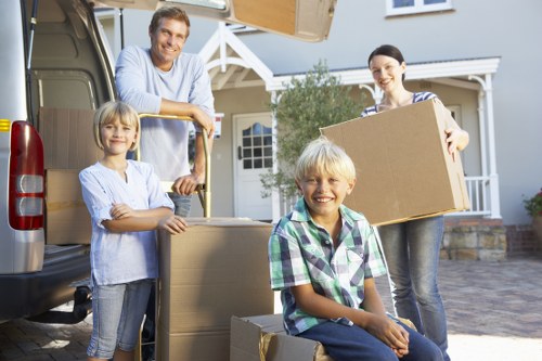Same day removals team transporting furniture safely in Notting Hill