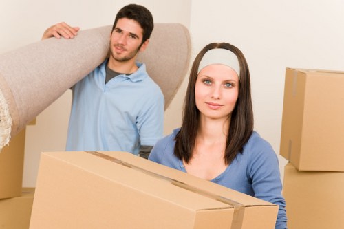 Residential moving van for flats and townhouses in Notting Hill