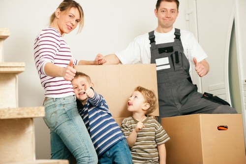 Careful packing and protection for belongings during a London move